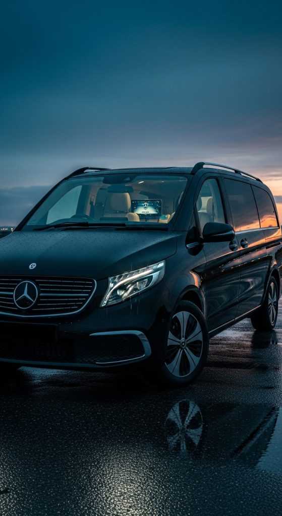 mercedes eqv electric chauffeur service