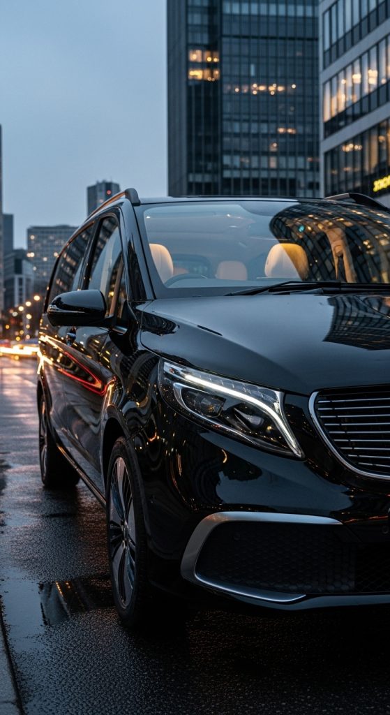 mercedes benz eqv car hire